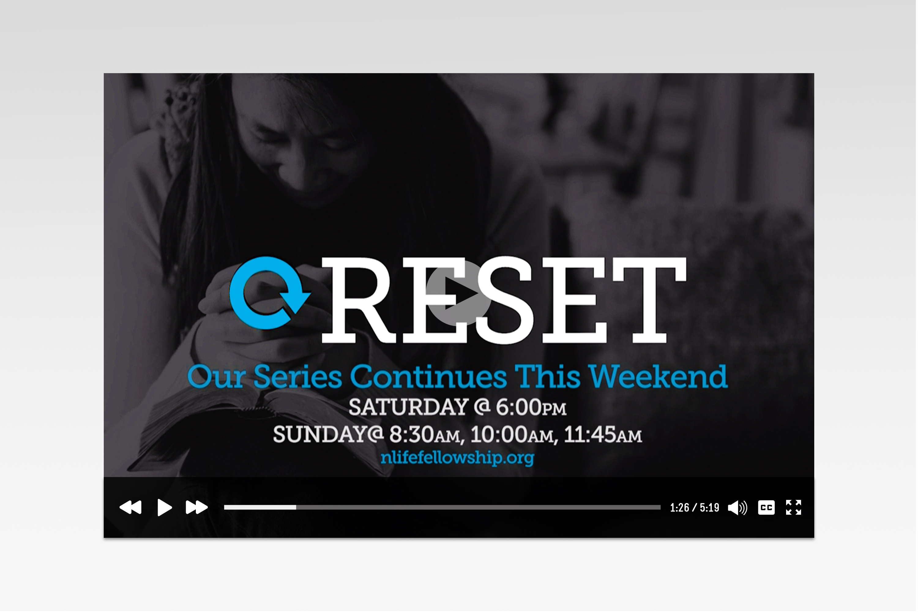 Reset Sermon Recap Video
