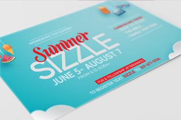 Summer Sizzle Flyer