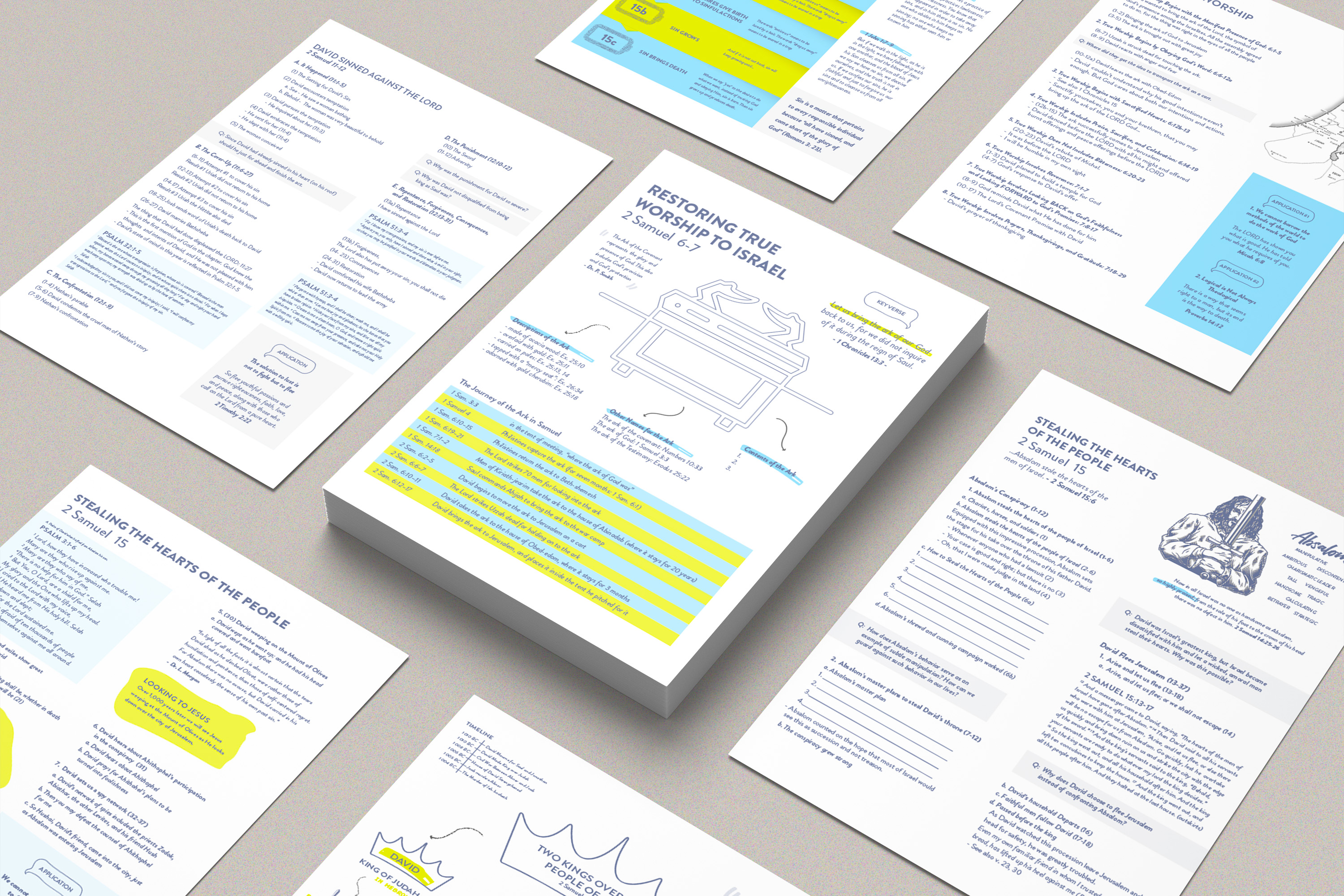 2 Samuel Study Guides
